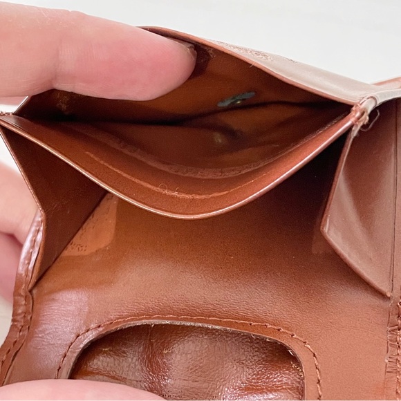 Burberry nova check saddle brown leather vintage coin pouch - Picture 7 of 7